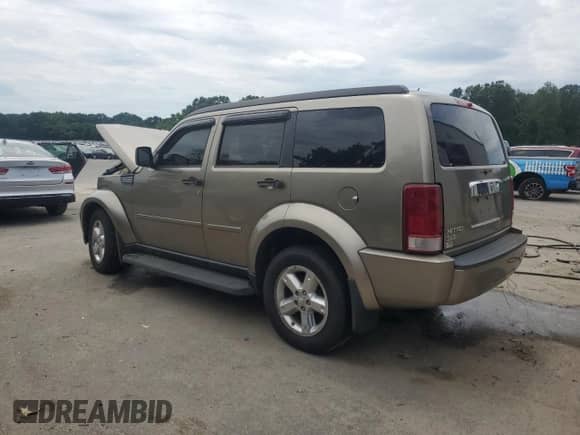 2007 Dodge Nitro SLT with VIN 1D8GT58K37W736755, listed as a Copart auction lot 65355105 with 189,597 mi miles and Salvage title. Bid and sale history available at DreamBid. Image 2.