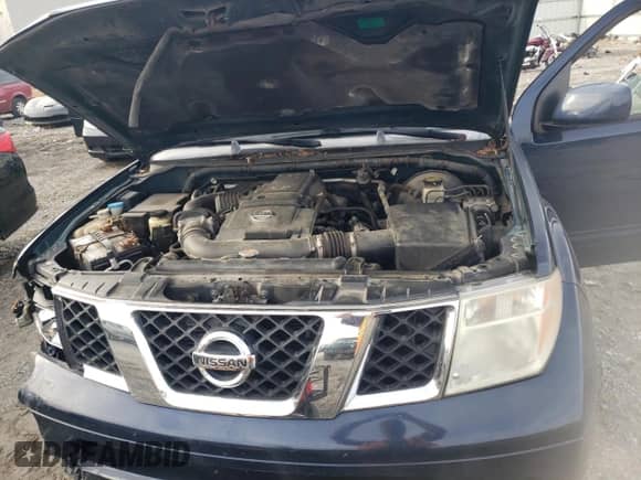 2007 Nissan Pathfinder SE with VIN 5N1AR18W37C606583, listed as a Copart auction lot 45974645 with 163,904 mi miles and Salvage title. Bid and sale history available at DreamBid. Image 12.