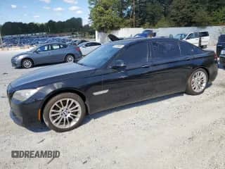 2014 BMW 7 Series 740Li with VIN WBAYE4C54ED137992, listed as a Copart auction lot 86133095 with 144,344 mi miles and Clean title. Bid and sale history available at DreamBid. Image 1.