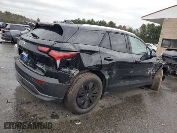2025 Chevrolet Blazer EV AWD LT с VIN 3GNKDGRJ7SS115330, выставлен на аукционе Copart как лот 81702694 с пробегом Не указан миль и Списание • Salvage title. История ставок и продаж доступна на DreamBid. Изображение 3.