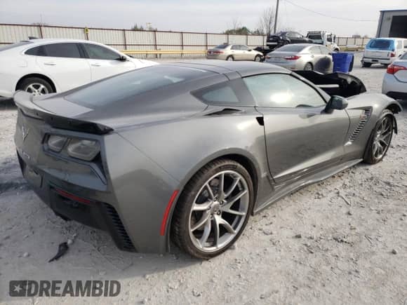 2016 Chevrolet Corvette Z06 3LZ with VIN 1G1YU2D69G5606730, listed as a Copart auction lot 71944912 with 22,388 mi miles and . Bid and sale history available at DreamBid. Image 3.