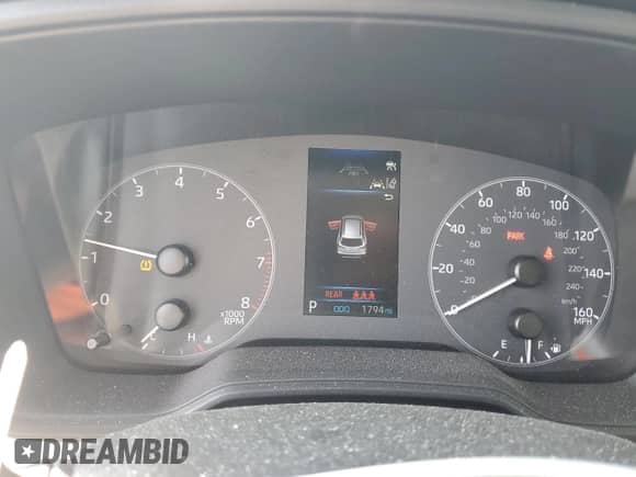 2024 Toyota Corolla Cross L with VIN 7MUAAAAG4RV086349, listed as a Copart auction lot 81036175 with 1,794 mi miles and Salvage title. Bid and sale history available at DreamBid. Image 9.