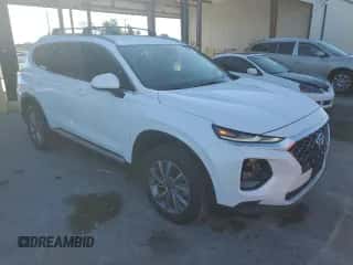2020 Hyundai Santa Fe SEL with VIN 5NMS33AD5LH193236, listed as a Copart auction lot 86163995 with 34,303 mi miles and Salvage title. Bid and sale history available at DreamBid. Image 4.
