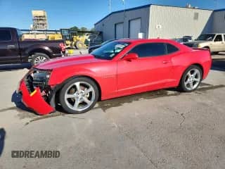 2014 Chevrolet Camaro LT z VIN 2G1FC1E34E9264726, wystawiony jako Copart lot #86128265 z przebiegiem 80 331 mil mil oraz Szkoda całkowita • Salvage title. Historia ofert i sprzedaży dostępna na DreamBid. Obrazek 1.