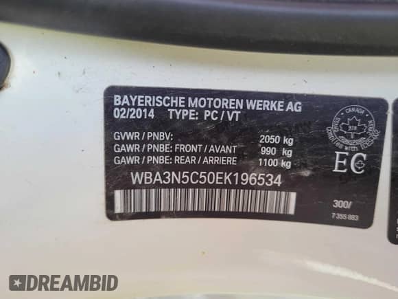 2014 BMW 4 Series 428i xDrive с VIN WBA3N5C50EK196534, выставлен на аукционе Copart как лот 85337665 с пробегом 83 932 миль миль и Чистый • Clean title. История ставок и продаж доступна на DreamBid. Изображение 10.