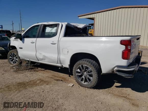 2022 Chevrolet Silverado 1500 RST z VIN 1GCUDEET1NZ599080, wystawiony jako Copart lot #48054855 z przebiegiem Nie podano mil oraz Szkoda całkowita • Salvage title. Historia ofert i sprzedaży dostępna na DreamBid. Obrazek 2.