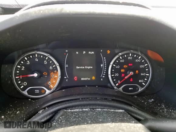 2018 Jeep Renegade Altitude with VIN ZACCJABB7JPG86886, listed as a Copart auction lot 80144975 with 65,437 mi miles and Salvage title. Bid and sale history available at DreamBid. Image 9.