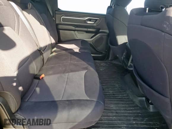 2022 Ram 1500 Big Horn with VIN 1C6SRFFT3NN396557, listed as a Copart auction lot 66817225 with 43,706 mi miles and Salvage title. Bid and sale history available at DreamBid. Image 10.