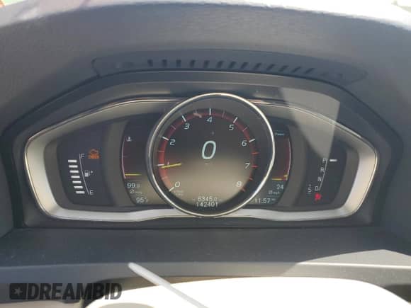 2015 Volvo S60 T5 Drive-E Premier with VIN YV140MFK6F2336518, listed as a Copart auction lot 68339405 with 142,401 mi miles and Salvage title. Bid and sale history available at DreamBid. Image 9.