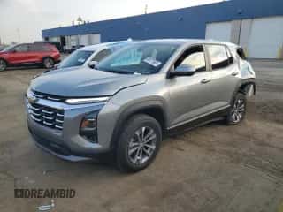2025 Chevrolet Equinox FWD LT с VIN 3GNAXHEG3SL129061, выставлен на аукционе Copart как лот 68077685 с пробегом 12 078 миль миль и Списание • Salvage title. История ставок и продаж доступна на DreamBid. Изображение 1.