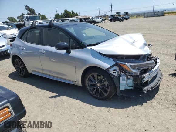 2024 Toyota Corolla XSE с VIN JTNC4MBE3R3218734, выставлен на аукционе Copart как лот 60298745 с пробегом 39 348 миль миль и Списание • Salvage title. История ставок и продаж доступна на DreamBid. Изображение 4.