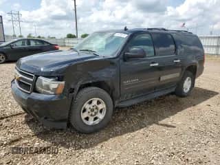 2014 Chevrolet Suburban LT с VIN 1GNSKJE77ER205016, выставлен на аукционе Copart как лот 61070575 с пробегом 154 571 миль миль и Списание • Salvage title. История ставок и продаж доступна на DreamBid. Изображение 1.