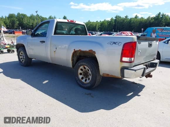 2011 GMC Sierra 1500 Work Truck z VIN 1GTN2TEX9BZ343167, wystawiony jako IAAI lot #42782622 z przebiegiem 88 950 mil mil oraz . Historia ofert i sprzedaży dostępna na DreamBid. Obrazek 3.
