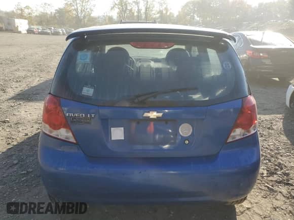 2006 Chevrolet Aveo LT z VIN KL1TG666X6B522775, wystawiony jako Copart lot #76733434 z przebiegiem 32 184 mil mil oraz Czysty tytuł • Clean title. Historia ofert i sprzedaży dostępna na DreamBid. Obrazek 6.