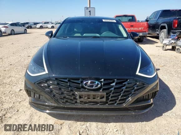 2022 Hyundai Sonata SEL with VIN KMHL64JA2NA216942, listed as a Copart auction lot 80838985 with 34,826 mi miles and Salvage title. Bid and sale history available at DreamBid. Image 5.