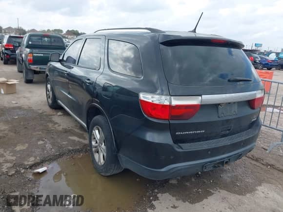 2011 Dodge Durango Crew with VIN 1D4RD4GG6BC627974, listed as a IAAI auction lot 41507813 with 198,602 mi miles and . Bid and sale history available at DreamBid. Image 3.
