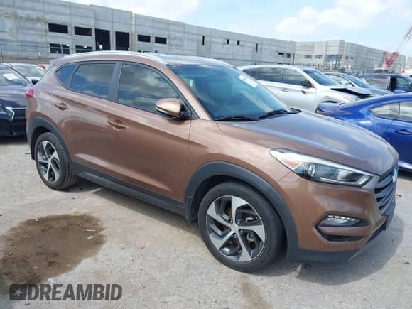 2016 Hyundai Tucson Limited z VIN KM8J33A23GU239683, wystawiony jako IAAI lot #42555927 z przebiegiem 208 580 mil mil oraz . Historia ofert i sprzedaży dostępna na DreamBid. Obrazek 1.