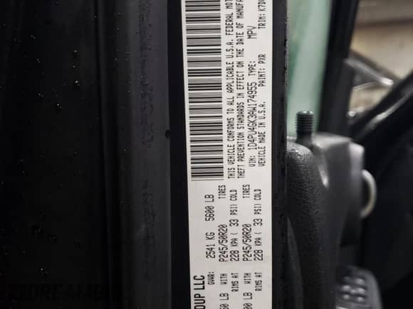 2010 Dodge Nitro Heat with VIN 1D4PU4GK3AW174955, listed as a Copart auction lot 88068145 with 140,824 mi miles and Salvage title. Bid and sale history available at DreamBid. Image 12.