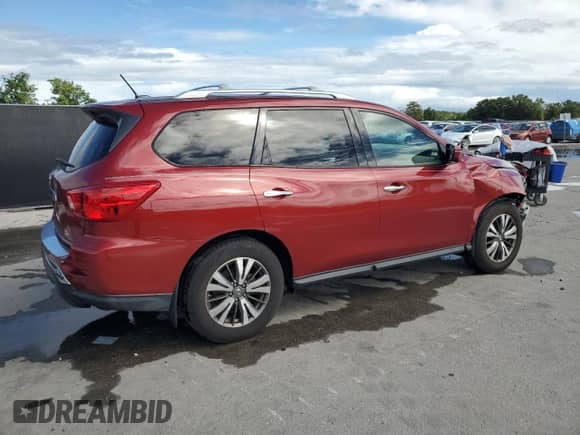 2017 Nissan Pathfinder SL с VIN 5N1DR2MN3HC643392, выставлен на аукционе Copart как лот 86168335 с пробегом 13 577 миль миль и Списание • Salvage title. История ставок и продаж доступна на DreamBid. Изображение 3.