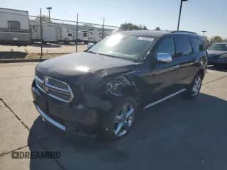 2012 Dodge Durango Citadel with VIN 1C4SDJET6CC278796, listed as a Copart auction lot 71525915 with 159,478 mi miles and Salvage title. Bid and sale history available at DreamBid. Image 1.