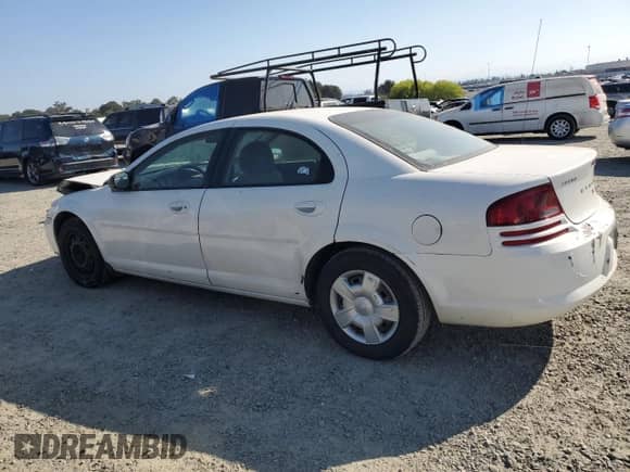 2005 Dodge Stratus SXT with VIN 1B3EL46X05N558208, listed as a Copart auction lot 71926795 with 111,312 mi miles and Salvage title. Bid and sale history available at DreamBid. Image 2.