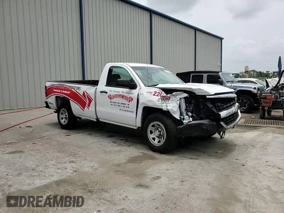2018 Chevrolet Silverado 1500 Work Truck with VIN 1GCNCNEH9JZ276425, listed as a Copart auction lot 59859135 with 109,619 mi miles and Salvage title. Bid and sale history available at DreamBid. Image 13.