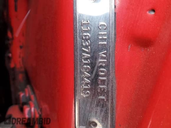 1961 Chevrolet Impala с VIN 11837A184419, выставлен на аукционе Copart как лот 82101184 с пробегом 41 000 миль миль и Чистый • Clean title. История ставок и продаж доступна на DreamBid. Изображение 12.