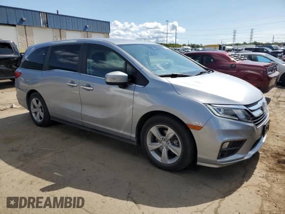 2020 Honda Odyssey EX с VIN 5FNRL6H59LB026006, выставлен на аукционе Copart как лот 71710765 с пробегом 65 913 миль миль и На запчасти • Non repairable. История ставок и продаж доступна на DreamBid. Изображение 4.