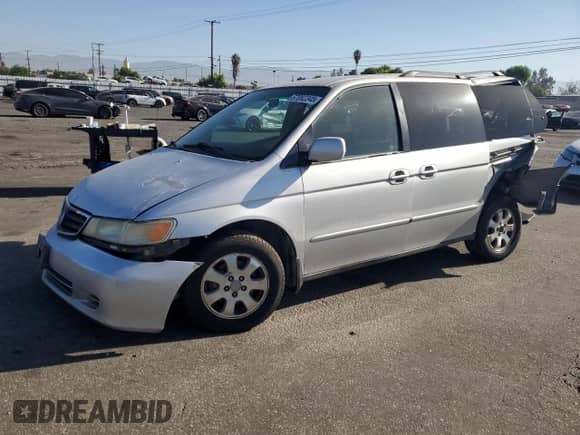 2002 Honda Odyssey EX с VIN 2HKRL18642H517708, выставлен на аукционе Copart как лот 67082345 с пробегом 225 156 миль миль и Списание • Salvage title. История ставок и продаж доступна на DreamBid. Изображение 1.