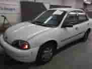 2001 Chevrolet Metro Lsi z VIN 2C1MR522816702155, wystawiony jako IAAI lot #41829889 z przebiegiem 162 769 mil mil oraz . Historia ofert i sprzedaży dostępna na DreamBid. Obrazek 2.