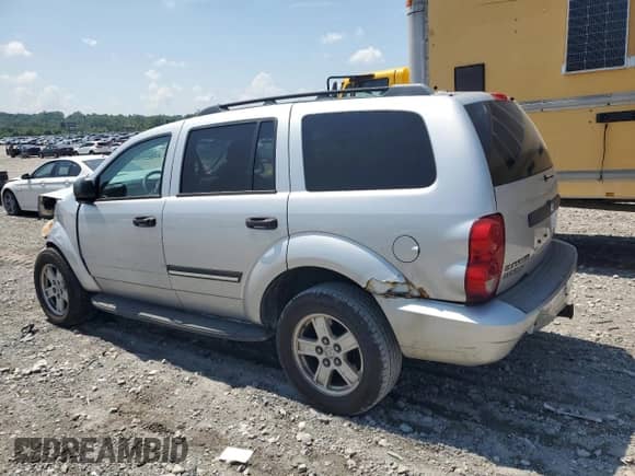 2007 Dodge Durango SLT with VIN 1D8HB48P87F520123, listed as a Copart auction lot 66147415 with 213,468 mi miles and Salvage title. Bid and sale history available at DreamBid. Image 2.