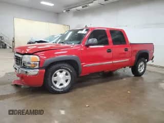 2006 GMC Sierra 1500 SLE1 z VIN 2GTEK13Z961354144, wystawiony jako Copart lot #57859295 z przebiegiem 240 571 mil mil oraz Czysty tytuł • Clean title. Historia ofert i sprzedaży dostępna na DreamBid. Obrazek 1.