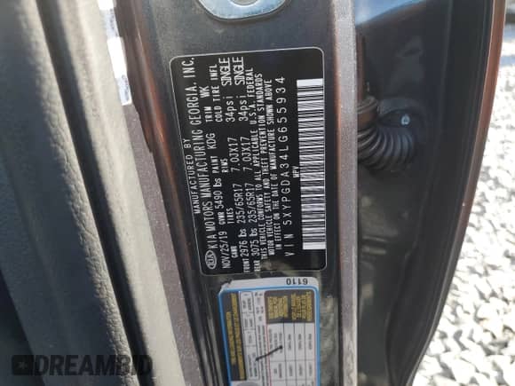 2020 Kia Sorento LX with VIN 5XYPGDA34LG655934, listed as a Copart auction lot 68291485 with 81,120 mi miles and Salvage title. Bid and sale history available at DreamBid. Image 13.