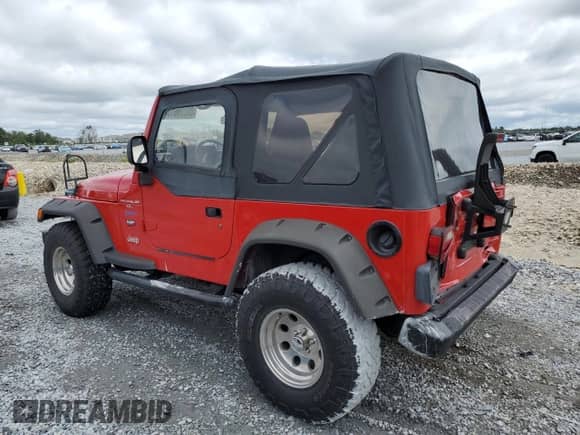 1997 Jeep Wrangler Sport с VIN 1J4FY19S5VP474242, выставлен на аукционе Copart как лот 80219615 с пробегом Не указан миль и Списание • Salvage title. История ставок и продаж доступна на DreamBid. Изображение 2.