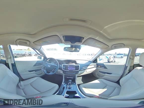 2016 Honda Accord EX-L with VIN 1HGCR3F00GA005376, listed as a Copart auction lot 85757265 with 45,299 mi miles and Salvage title. Bid and sale history available at DreamBid. Image 14.