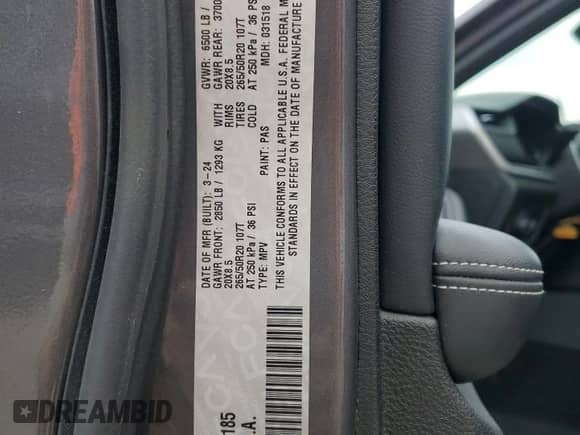 2024 Jeep Grand Cherokee Altitude X с VIN 1C4RJKAG4R8562185, выставлен на аукционе Copart как лот 81457145 с пробегом 3 390 миль миль и Списание • Salvage title. История ставок и продаж доступна на DreamBid. Изображение 13.