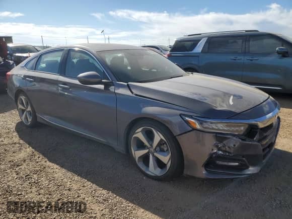 2020 Honda Accord Touring with VIN 1HGCV2F91LA029197, listed as a Copart auction lot 80456895 with 98,687 mi miles and Salvage title. Bid and sale history available at DreamBid. Image 4.