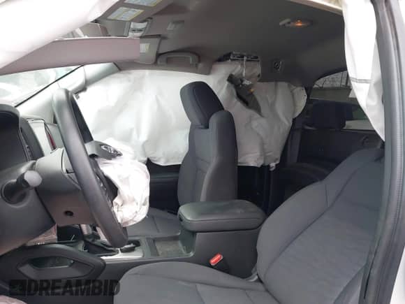 2024 Nissan Frontier S with VIN 1N6ED1CL4RN648072, listed as a IAAI auction lot 42406175 with 27,452 mi miles and . Bid and sale history available at DreamBid. Image 19.