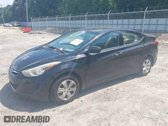 2016 Hyundai Elantra SE with VIN 5NPDH4AE8GH774439, listed as a IAAI auction lot 42570609 with 161,473 mi miles and . Bid and sale history available at DreamBid. Image 2.