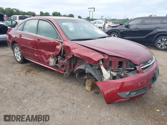 2009 Chevrolet Impala LT z VIN 2G1WC57M591247466, wystawiony jako IAAI lot #43394892 z przebiegiem 167 095 mil mil oraz . Historia ofert i sprzedaży dostępna na DreamBid. Obrazek 1.