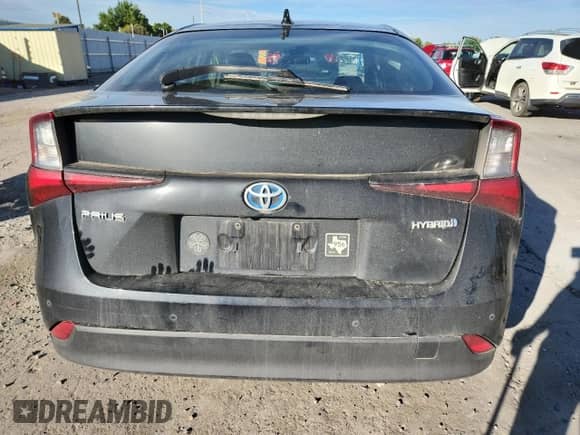 2021 Toyota Prius LE with VIN JTDL9MFU8M3025155, listed as a Copart auction lot 84413165 with 201,920 mi miles and Salvage title. Bid and sale history available at DreamBid. Image 6.
