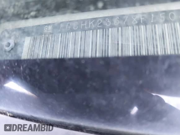 2008 Chevrolet Silverado 2500HD LTZ z VIN 1GCHK23678F150494, wystawiony jako IAAI lot #43356542 z przebiegiem Nie podano mil oraz . Historia ofert i sprzedaży dostępna na DreamBid. Obrazek 9.