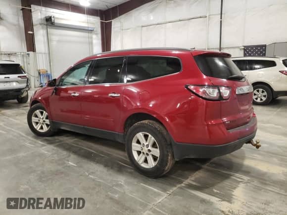 2013 Chevrolet Traverse LT with VIN 1GNKVJKD6DJ201537, listed as a Copart auction lot 71469915 with 145,523 mi miles and Salvage title. Bid and sale history available at DreamBid. Image 2.