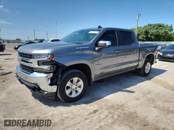 2021 Chevrolet Silverado 1500 LT with VIN 3GCUYDED4MG192974, listed as a Copart auction lot 65155515 with 79,940 mi miles and Salvage title. Bid and sale history available at DreamBid. Image 1.