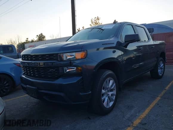 2021 Chevrolet Silverado 1500 Custom z VIN 3GCPWBEH4MG173383, wystawiony jako IAAI lot #41302874 z przebiegiem 45 070 mil mil oraz . Historia ofert i sprzedaży dostępna na DreamBid. Obrazek 2.