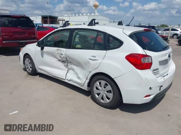 2012 Subaru Impreza 2.0i with VIN JF1GPAA68CH238418, listed as a IAAI auction lot 43111452 with 212,203 mi miles and . Bid and sale history available at DreamBid. Image 3.