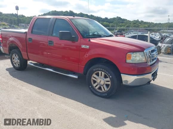 2008 Ford F-150 XLT z VIN 1FTPW14V28FA15150, wystawiony jako IAAI lot #43052022 z przebiegiem 187 432 mil mil oraz . Historia ofert i sprzedaży dostępna na DreamBid. Obrazek 1.