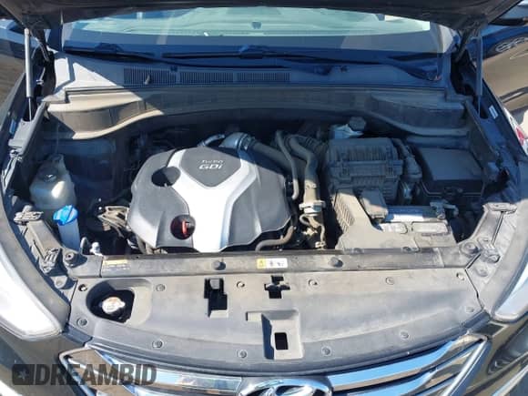 2014 Hyundai Santa Fe with VIN 5XYZU3LA6EG177655, listed as a IAAI auction lot 41771387 with 107,438 mi miles and . Bid and sale history available at DreamBid. Image 10.