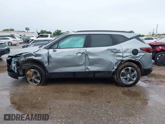 2024 Chevrolet Blazer LT with VIN 3GNKBCR44RS277550, listed as a IAAI auction lot 42478520 with 26,798 mi miles and . Bid and sale history available at DreamBid. Image 13.