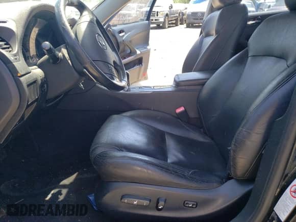 2006 Lexus IS 350 with VIN JTHBE262465007798, listed as a Copart auction lot 64047945 with Not provided miles and Salvage title. Bid and sale history available at DreamBid. Image 7.